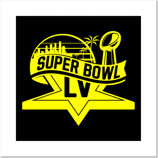 Super Bowl LV 4 Wall Art by HooPet